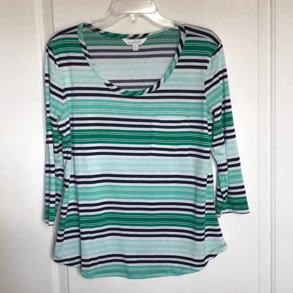 Charming Charlie 3/4 Sleeve Top - Picture 1 of 3